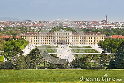 Vienna Schonbrunn palace Editorial Stock Photo