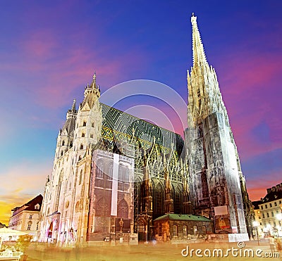 Vienna Stephansdom, Austria Stock Photo