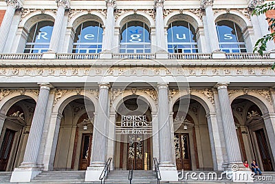 Vienna Stock Exchange Editorial Stock Photo