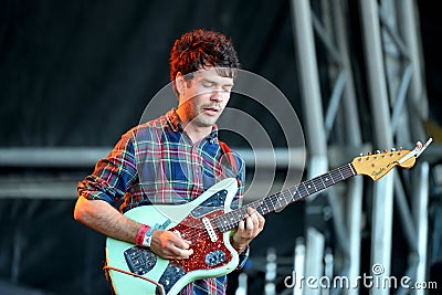 Viet Cong (band) performs at Primavera Sound 2015 Festival Editorial Stock Photo