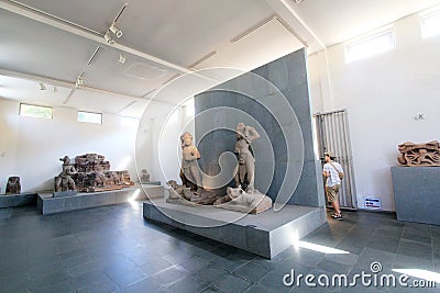 Vietnam Da Nang Museum of Cham Sculpture Editorial Stock Photo