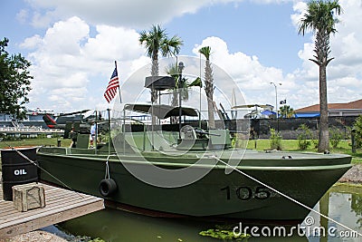 Vietnam Exhibit at Patriot's Point, Mount Pleasant, SC. Editorial Stock Photo