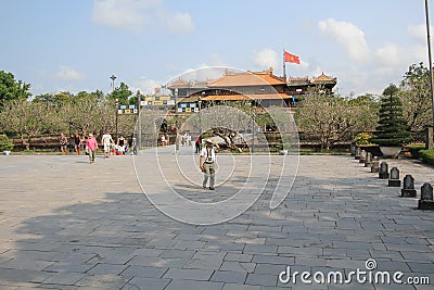 Sky, public, space, town, square, leisure, city, walkway, road, surface, plaza, tree, tourism, recreation, tourist, attraction, ou Editorial Stock Photo