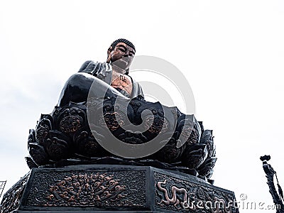 Vietnam Sapa Fansipan budda statue Stock Photo