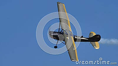 Vietnam war airplane. Cessna L-19 O-1 Bird Dog Mekong Mauler United States Army Editorial Stock Photo