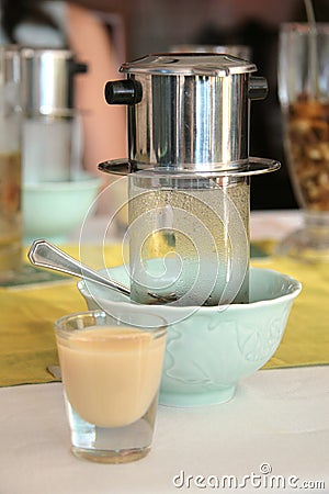 Vietnamese coffee Stock Photo