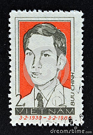 Vietnamese Communist Party, 55th anniversary Editorial Stock Photo