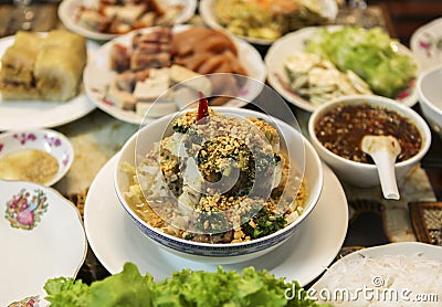 Vietnamese cuisine Stock Photo