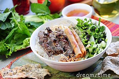 Vietnamese food Stock Photo