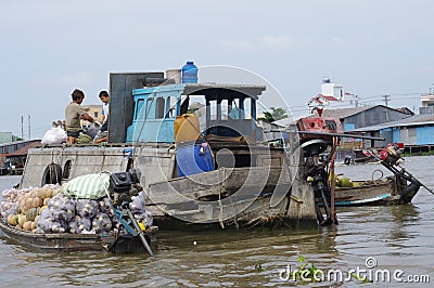 Vietnamese Mekong Delta Editorial Stock Photo