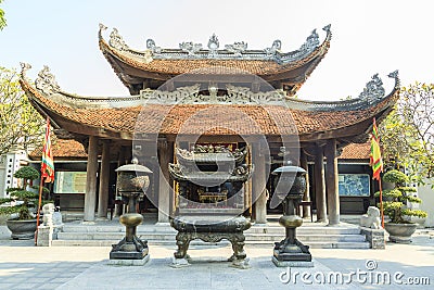 Vietnamese temple at Bac Ninh province Editorial Stock Photo