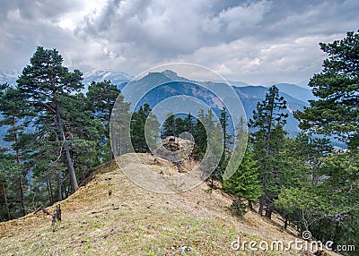 Viev from DemÃ¤novskÃ¡ hora, Nizne Tatry, Slovakia Stock Photo