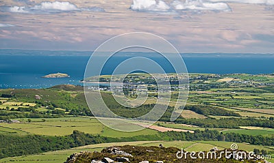 A view of Abersoch, North Wales Editorial Stock Photo