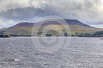 A view across Llyn Celyn Stock Photo