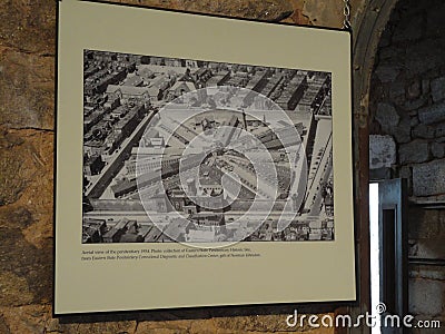 View from alcatras penitentiary island museum Editorial Stock Photo