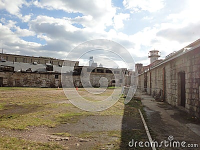 View from alcatras penitentiary island museum Editorial Stock Photo