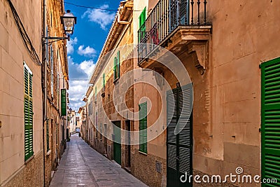 View of alcudia town, mallorca, spain Stock Photo