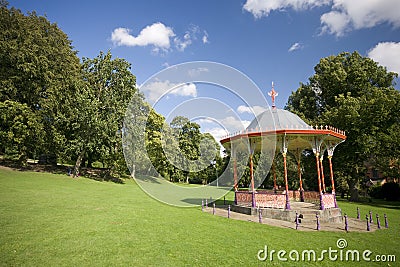 View of the Arboretum in the east end of Lincoln, Lincolnshire, Editorial Stock Photo