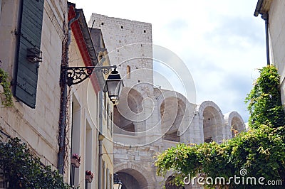 View on Arles Stock Photo