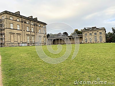 A view of Attingham House Editorial Stock Photo