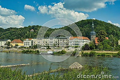 bad schandau in saxon switzerland Editorial Stock Photo