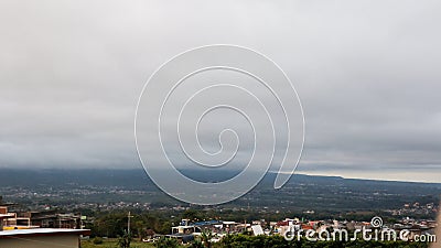 A view of Batu city from the top of a hill Editorial Stock Photo