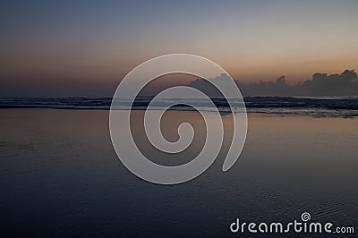 View of the beach in Arroio do Sal , Brazil Stock Photo