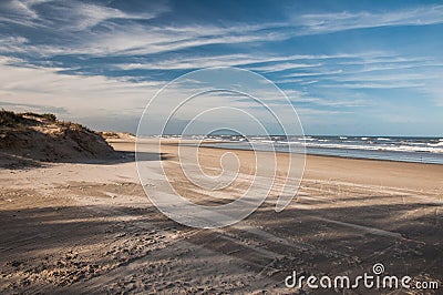 View of the beach in Arroio do Sal , Brazil Stock Photo