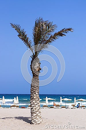 View of beach San Juan Editorial Stock Photo