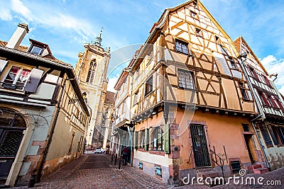 Colmar town in France Stock Photo