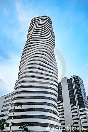 He Point building in Puerto Santa Ana, Guayaquil Stock Photo