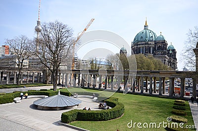 View berlin alte nationalgalerie Editorial Stock Photo