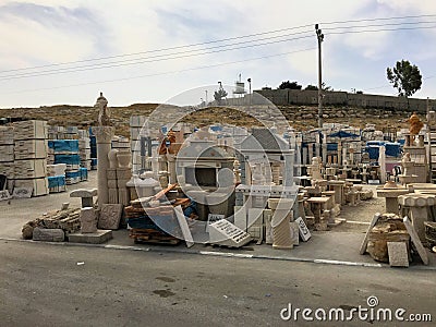 A view of Bethany in Israel Editorial Stock Photo