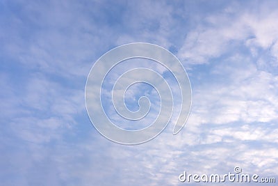 View of blue paradise peace rainy season, Stock Photo