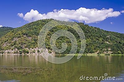 Bovan lake in Serbia Stock Photo