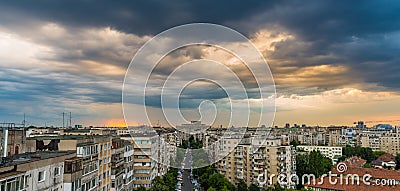 View of Bucharest Stock Photo