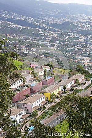 View from Cabo Girao in Madeira, Portugal Editorial Stock Photo