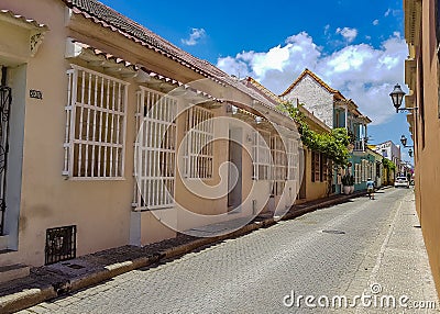 View of Cartagena. Colombia Editorial Stock Photo