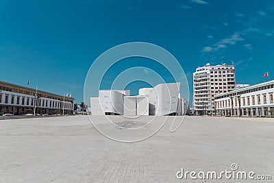 view of Casablanca's theater against sky Editorial Stock Photo