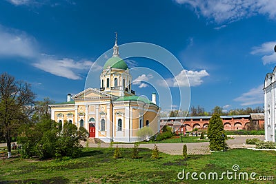 View of the Cathedral of the beheading of John the Baptist Editorial Stock Photo