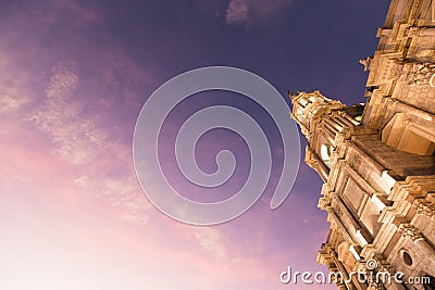 View of the Cathedral main church at the morning Stock Photo