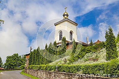 Old Basilian monastery in city Buchach, Ternopil region, Ukraine Stock Photo