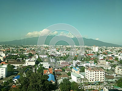 View Chiang Mai Thailand Stock Photo