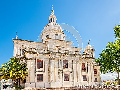 View at the church of Memoria in Lisbon ,Portugal Stock Photo