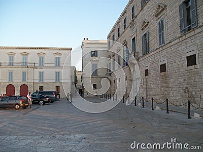 View of the city of Trani Bari Italy Editorial Stock Photo