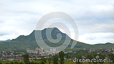 View of the city of Zheleznovodsk. Stock Photo