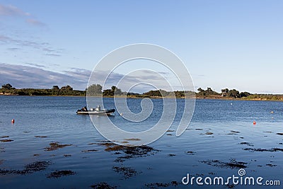 view of the coast of the river Editorial Stock Photo