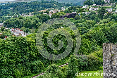 Conwy in Wales Stock Photo