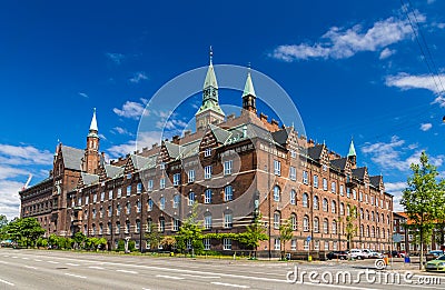 View of Copenhagen city hall, Denmark Stock Photo