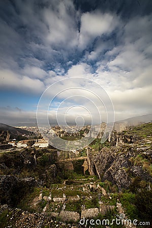 View of Cuenca, Spain Stock Photo